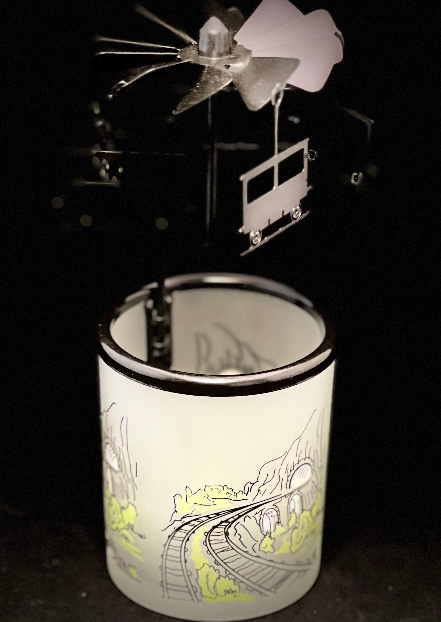 Candle Carousel - The Bygone Train