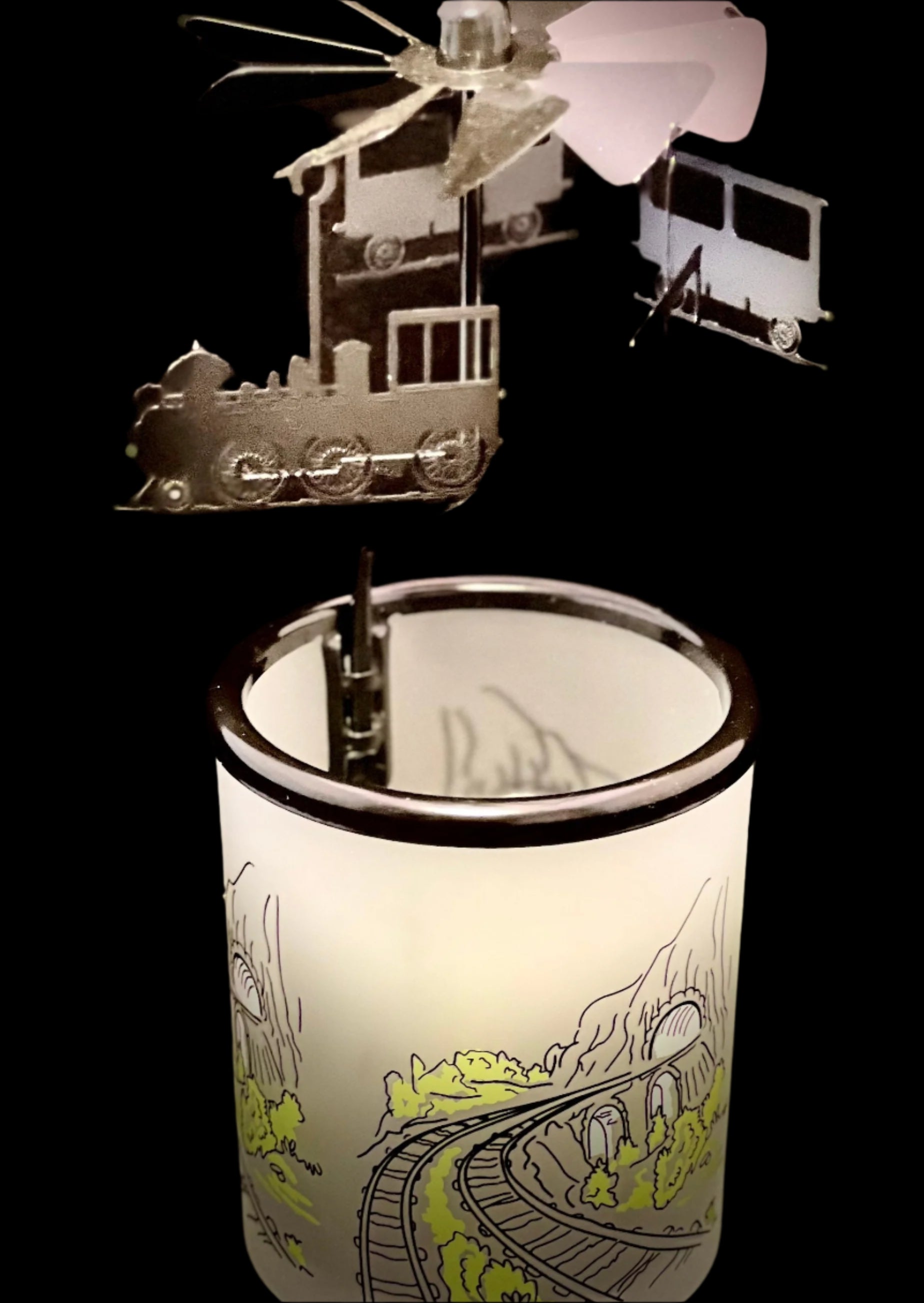 Candle Carousel - The Bygone Train