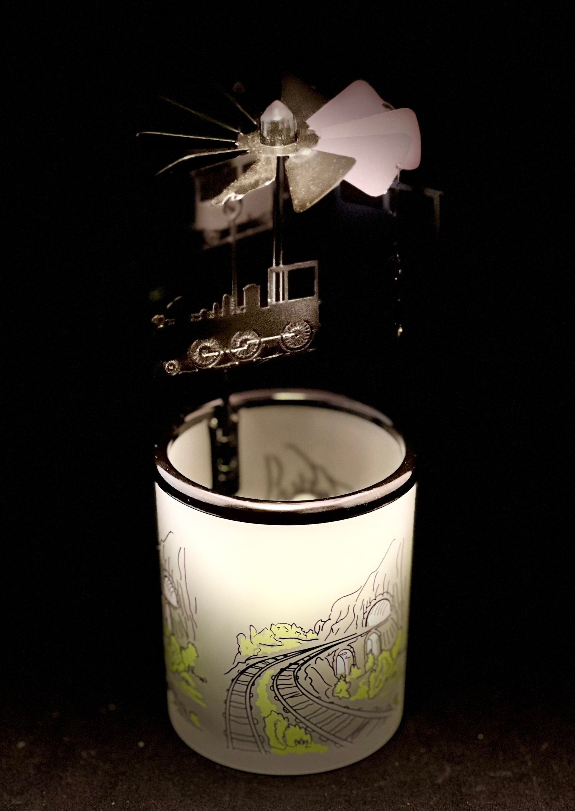 Candle Carousel - The Bygone Train
