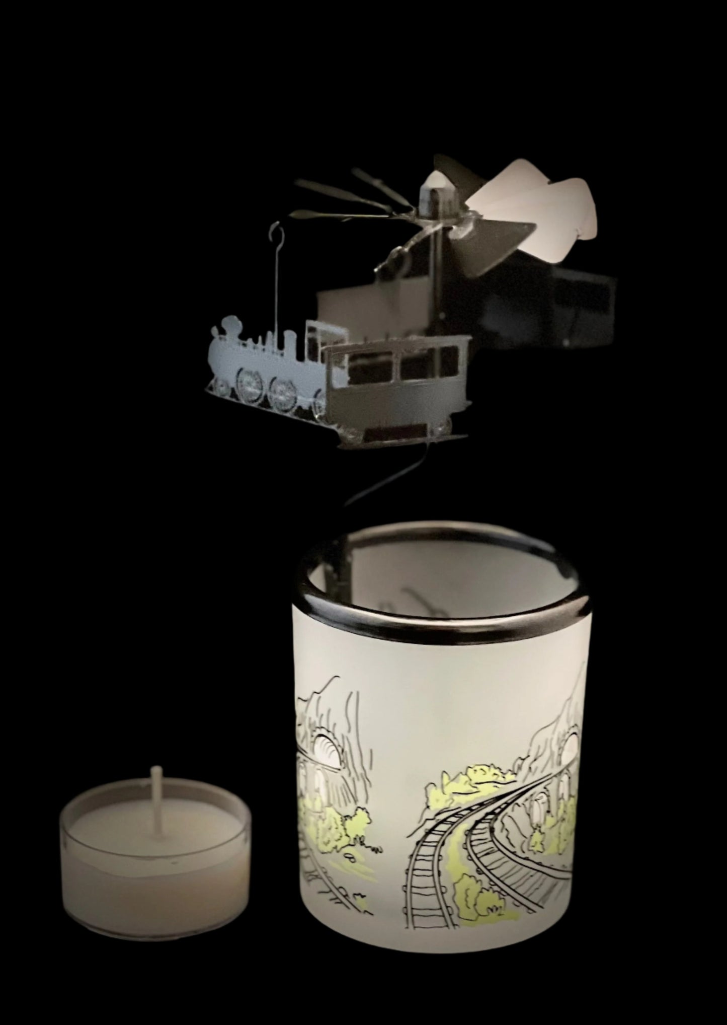 Candle Carousel - The Bygone Train