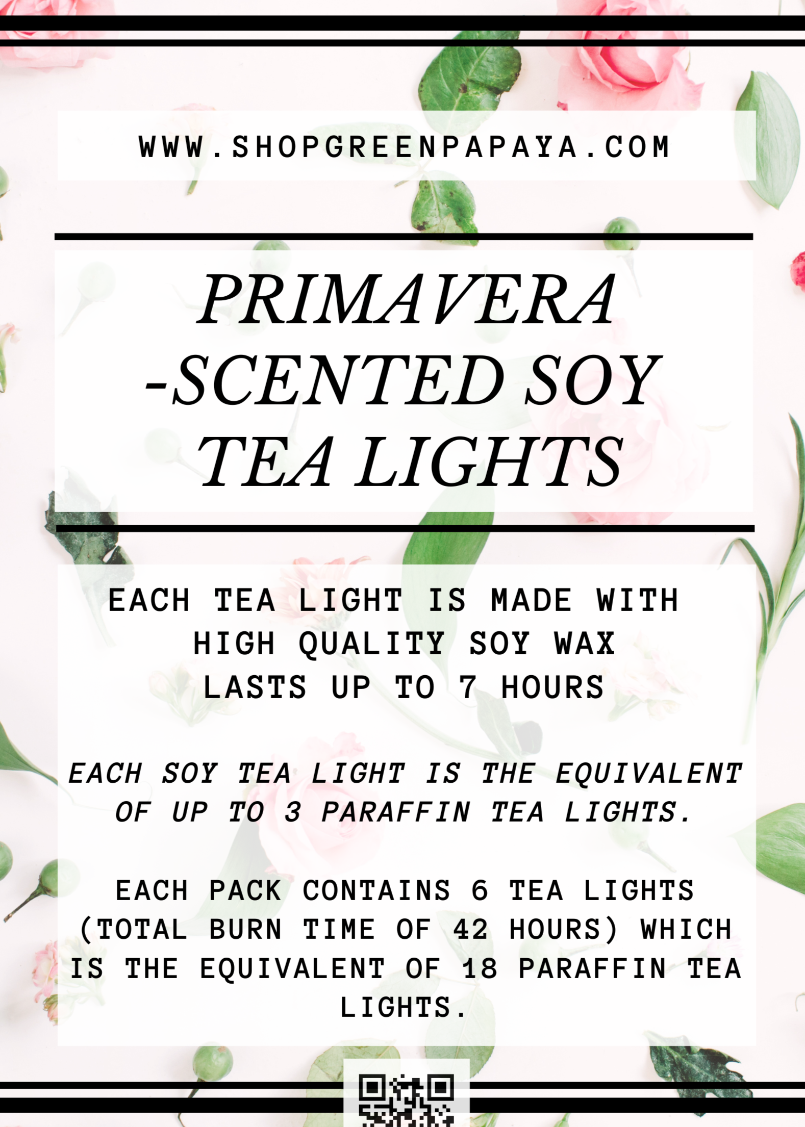 Primavera Tealight