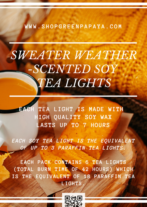 Sweater Weather Tealight