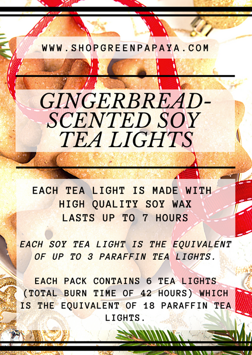Gingerbread Tea Light