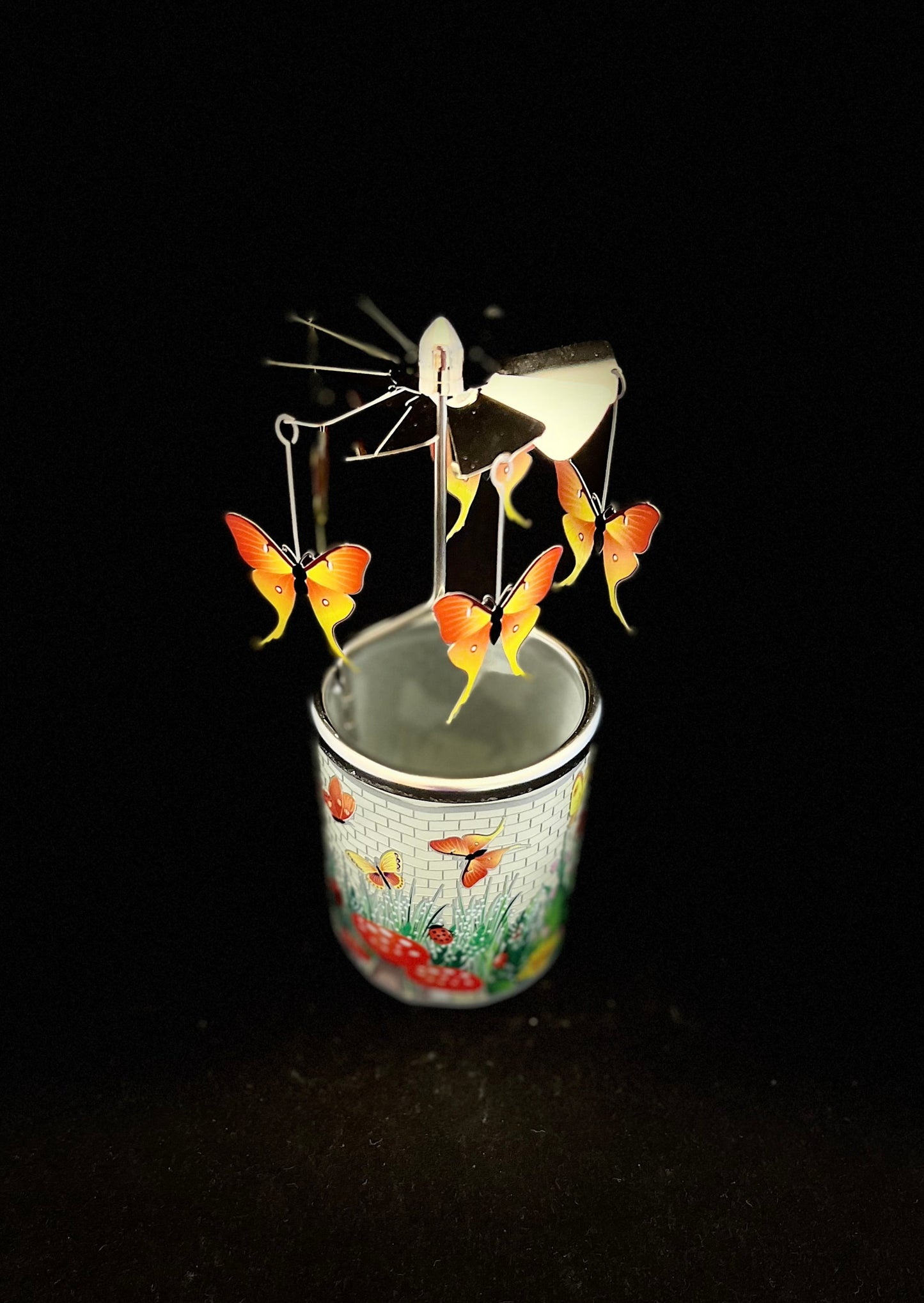 Candle Carousel - The Butterfly Garden
