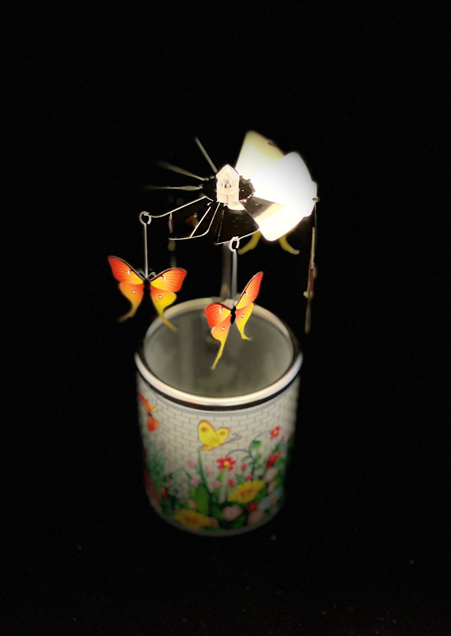 Candle Carousel - The Butterfly Garden