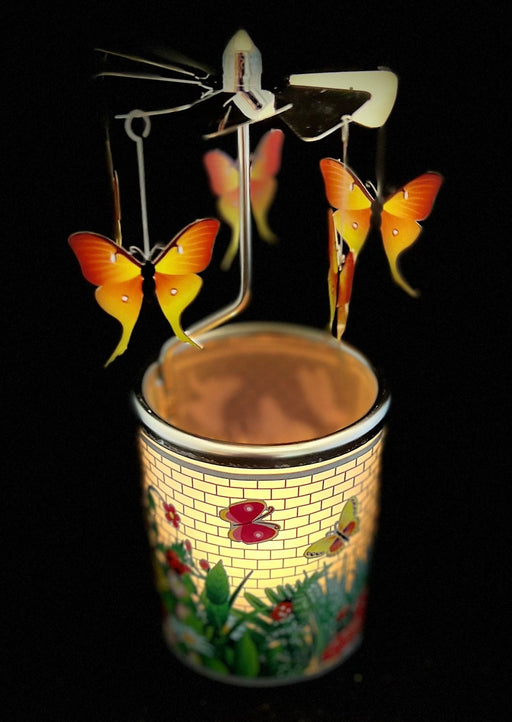 Candle Carousel - The Butterfly Garden