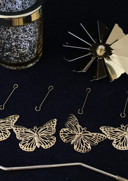 Candle Carousel - The Monarch Butterflies