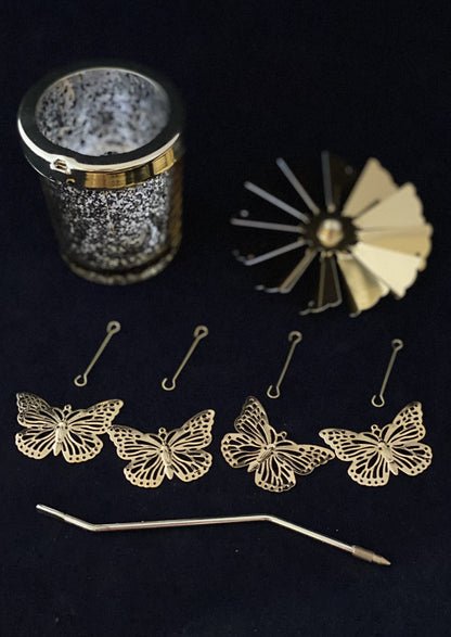 Candle Carousel - The Monarch Butterflies