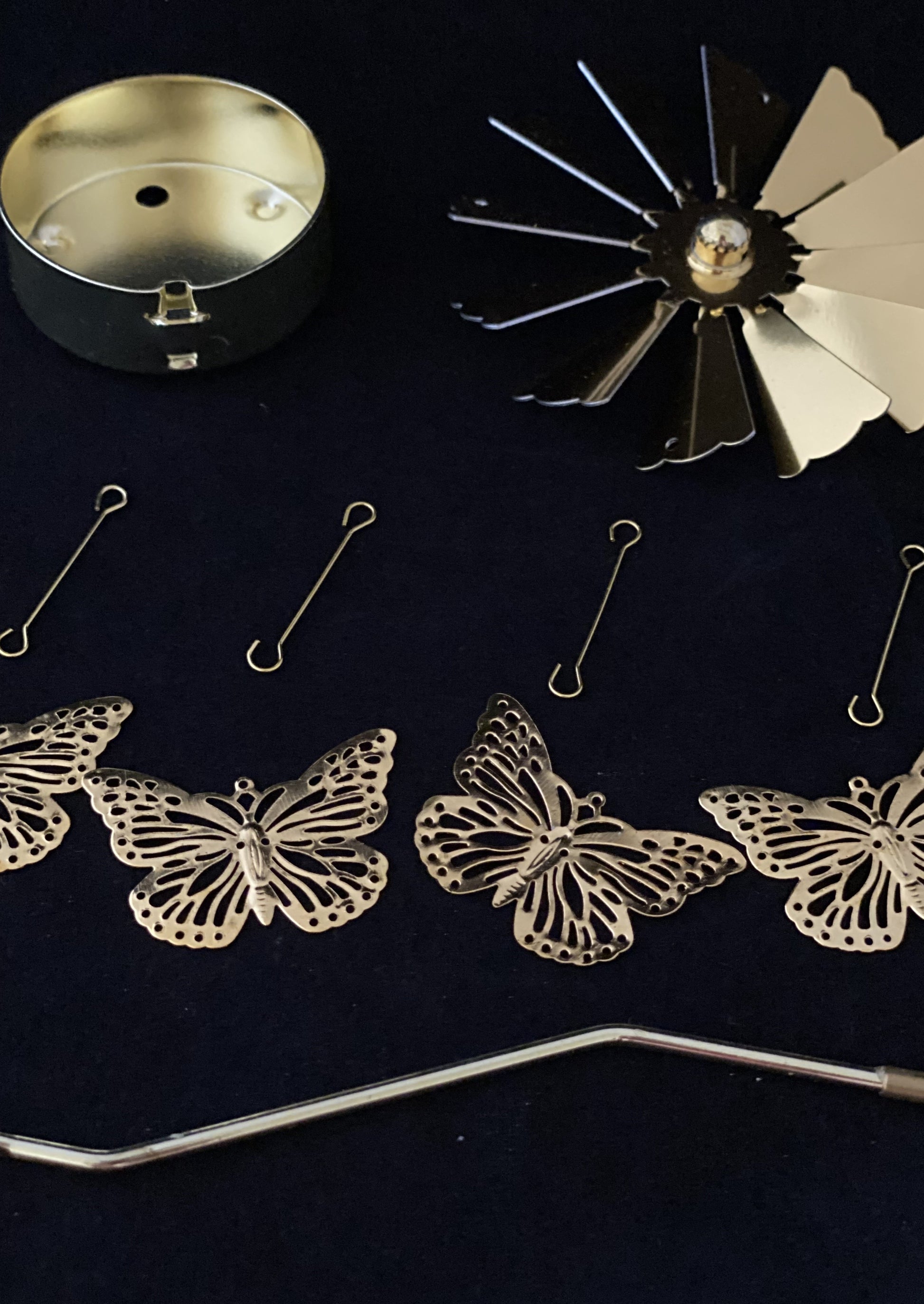 Candle Carousel - The Monarch Butterflies