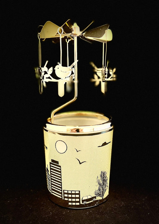 Candle Carousel - The City Birds