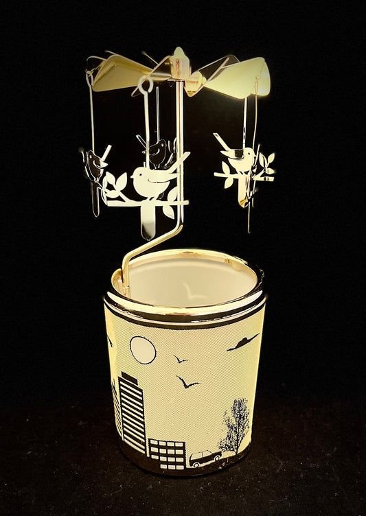 Candle Carousel - The City Birds