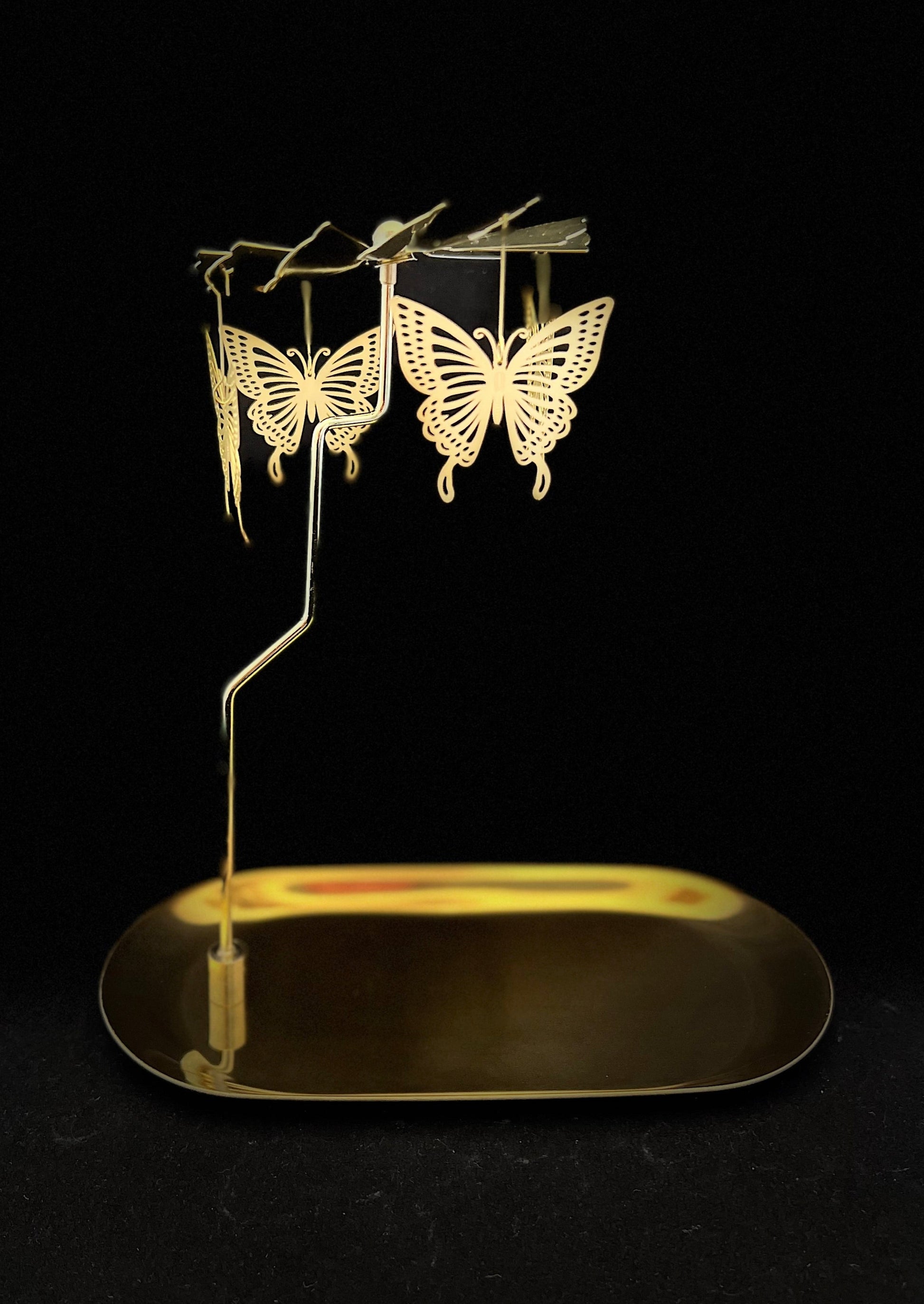 Candle Carousel - The Golden Monarch