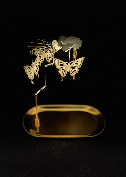 Candle Carousel - The Golden Monarch