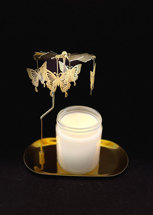 Candle Carousel - The Golden Monarch