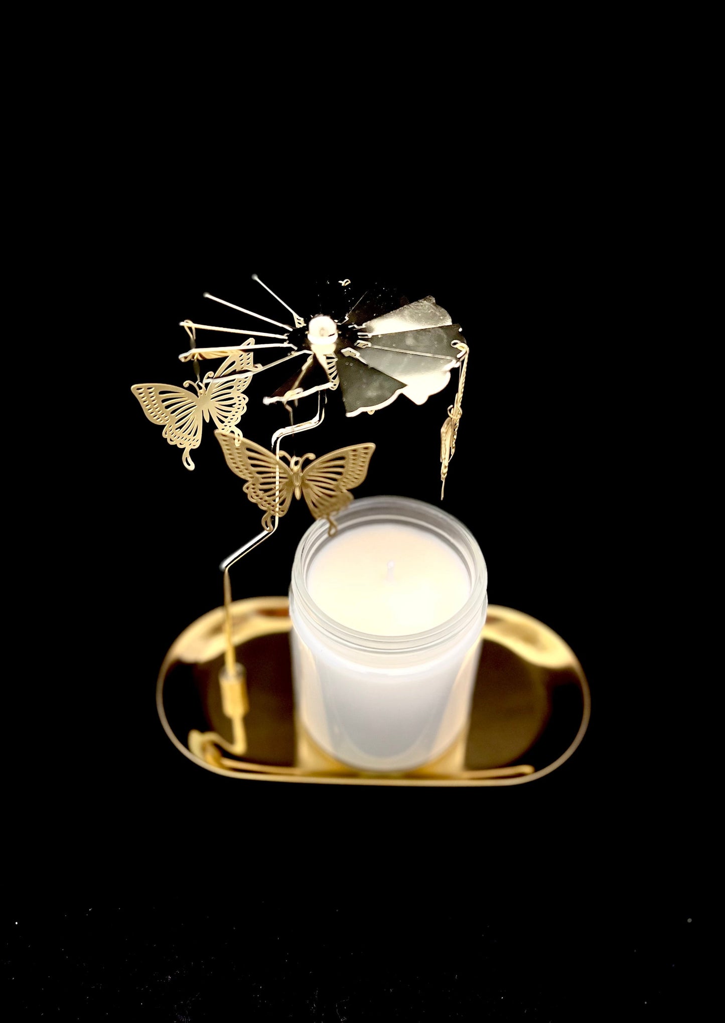 Candle Carousel - The Golden Monarch