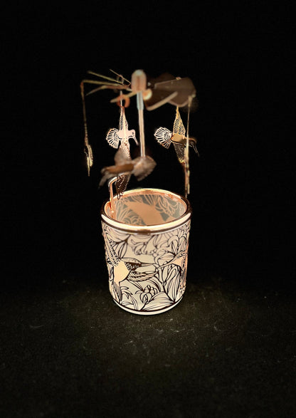 Candle Carousel - The Beautiful Hummingbirds