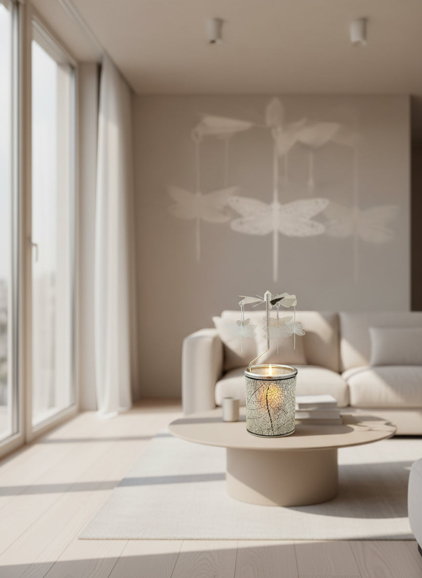 Candle Carousel - The Meandering Dragonfly