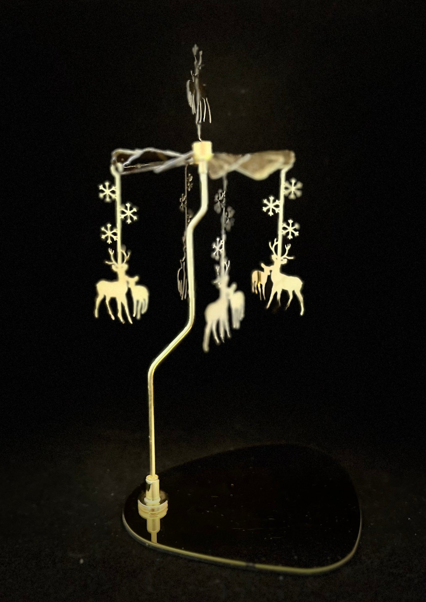 Candle Carousel - The Woodland Reindeers