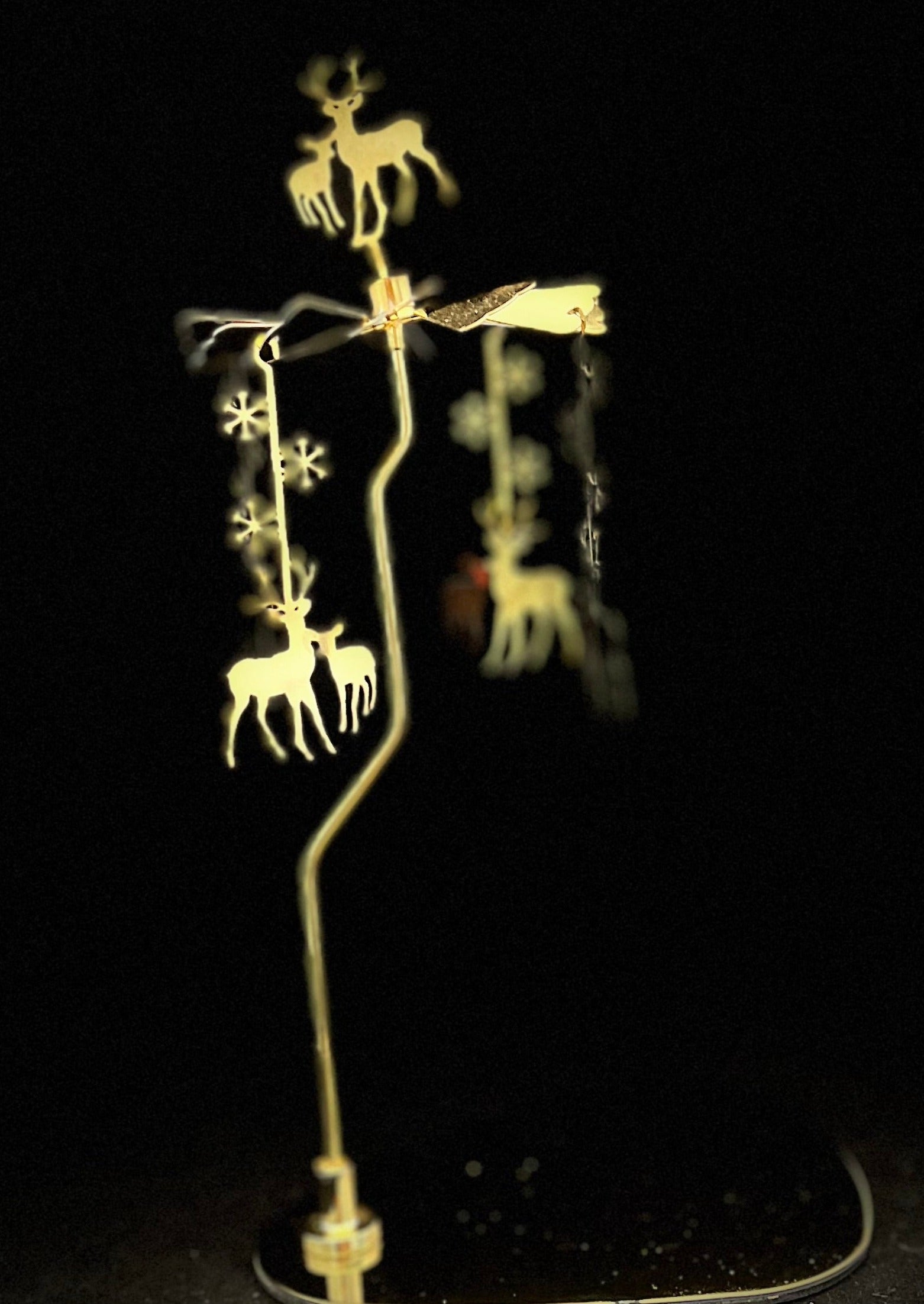 Candle Carousel - The Woodland Reindeers