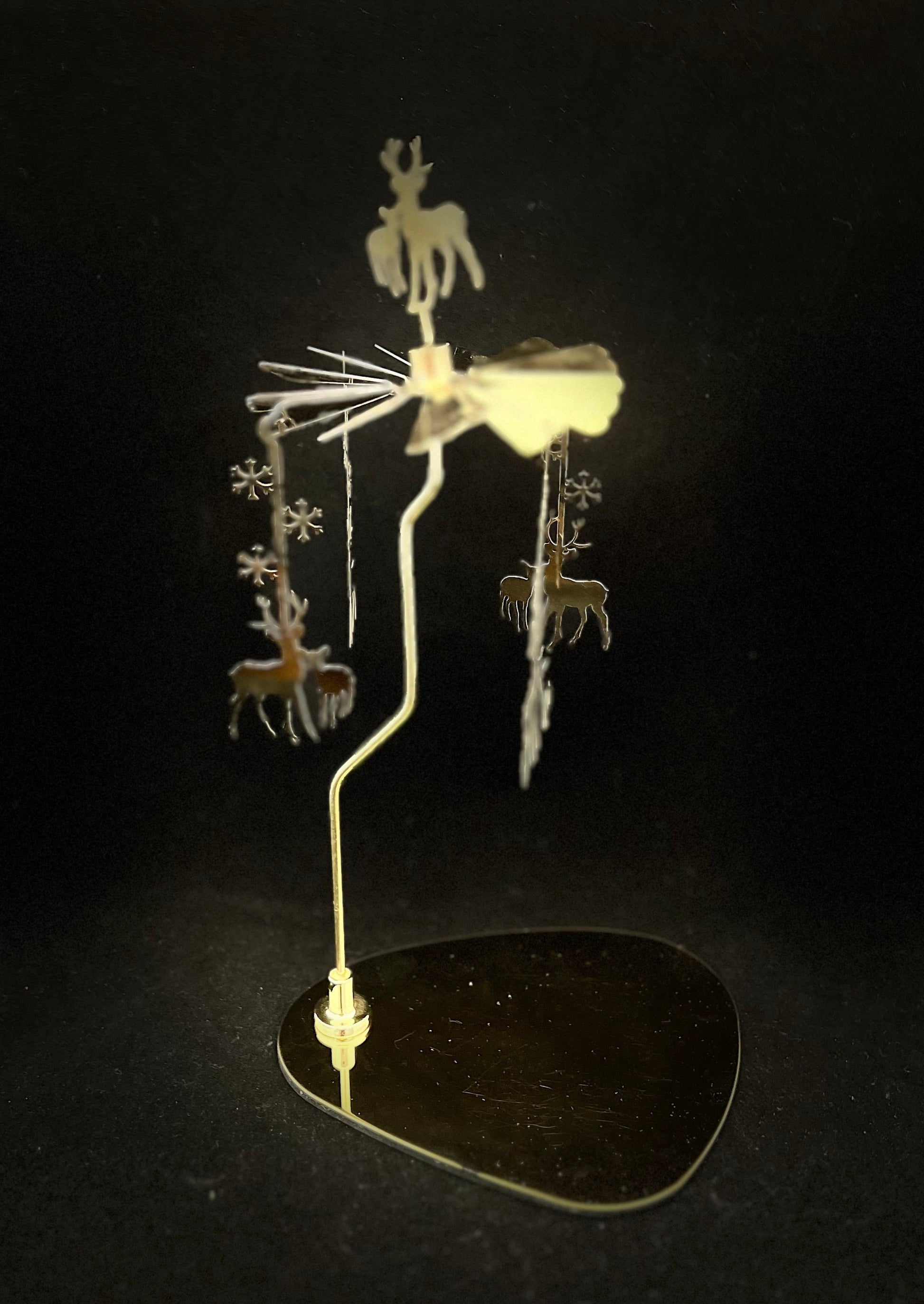 Candle Carousel - The Woodland Reindeers