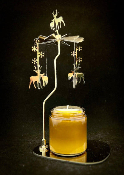 Candle Carousel - The Woodland Reindeers