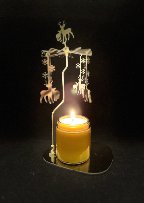 Candle Carousel - The Woodland Reindeers