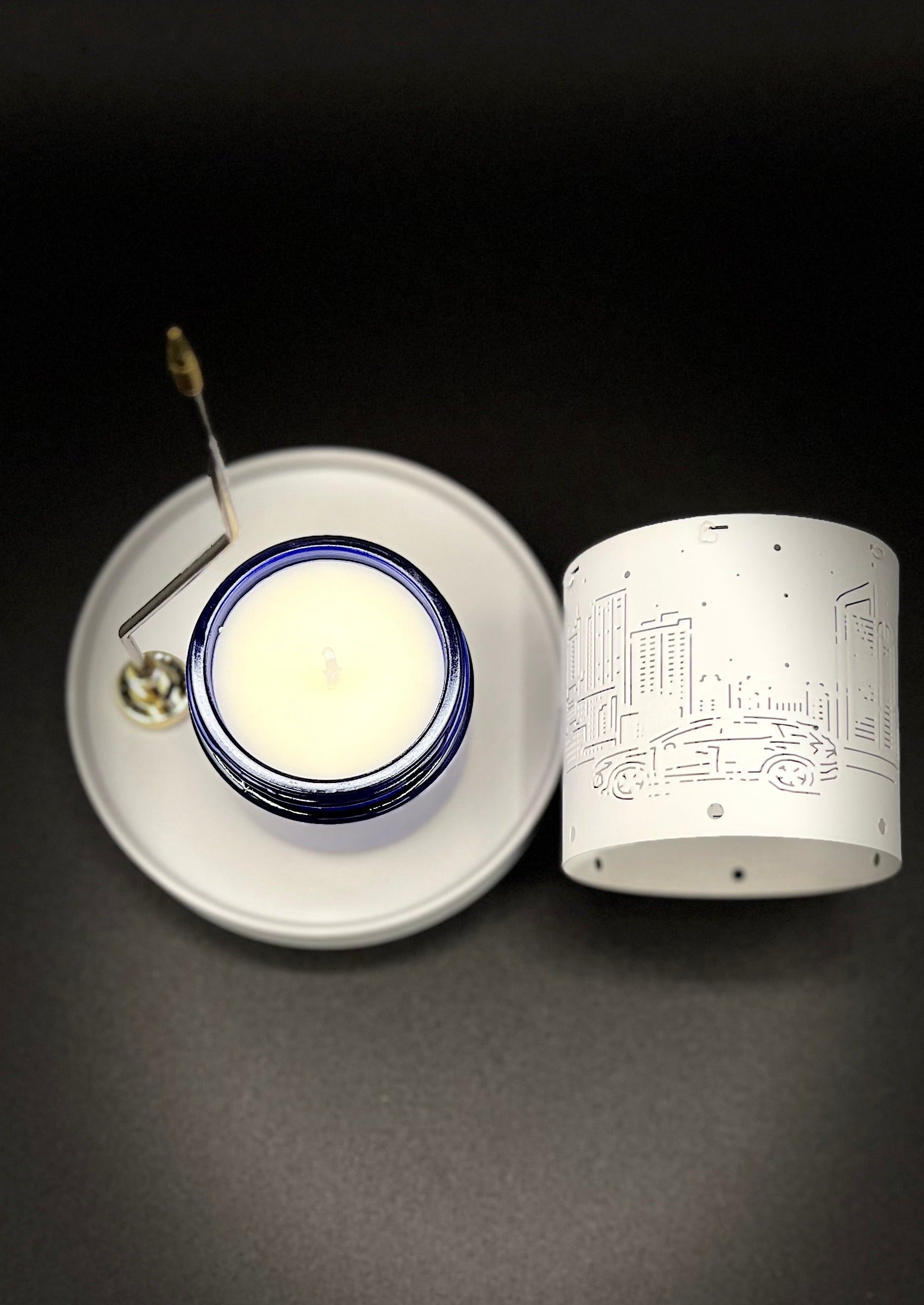 Candle Carousel - The City Scape