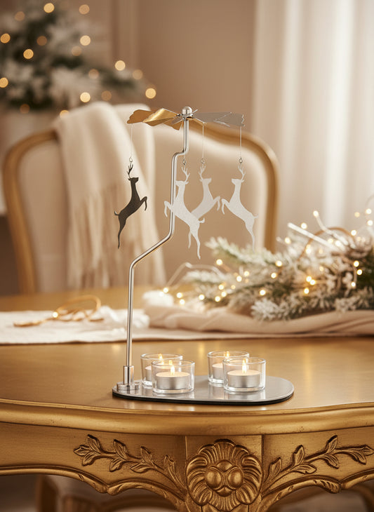 Candle Carousel - The Springy Deers