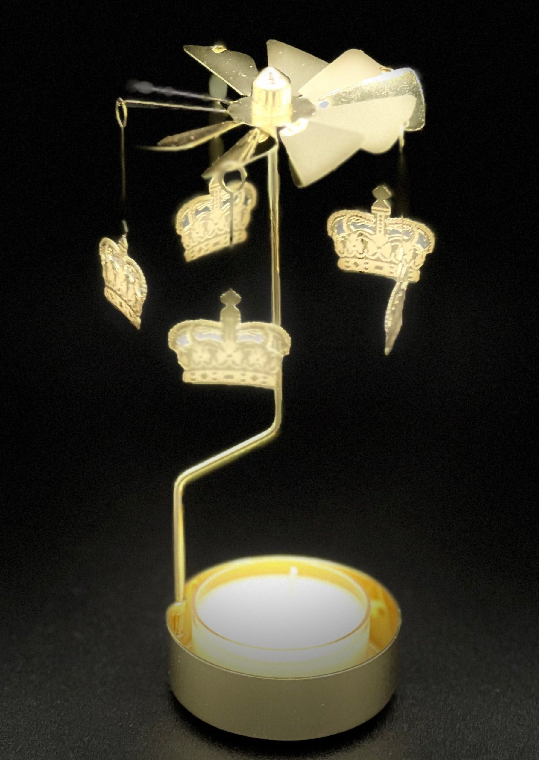 Candle Carousel - The Golden Crown