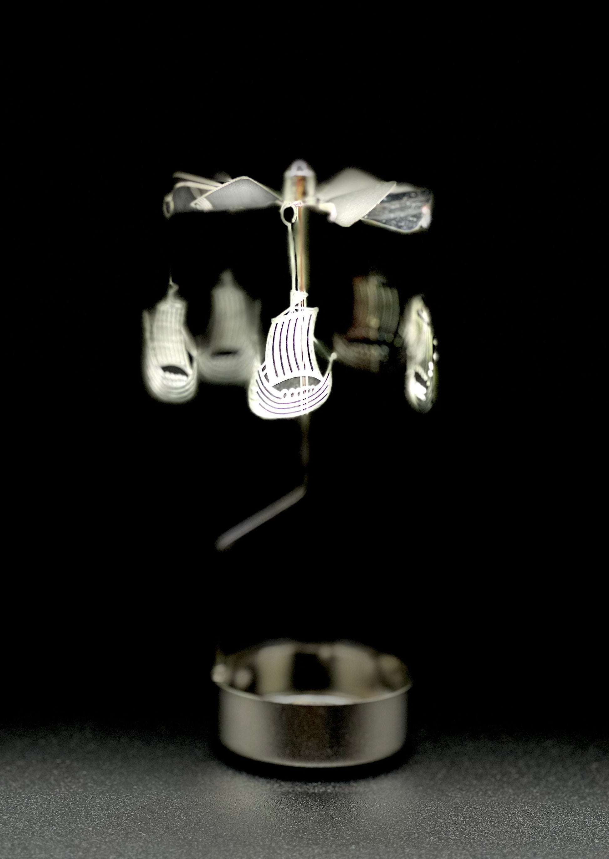 Candle Carousel - The Viking Ships