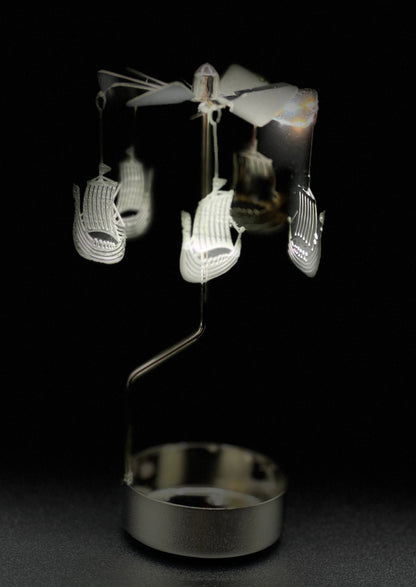 Candle Carousel - The Viking Ships