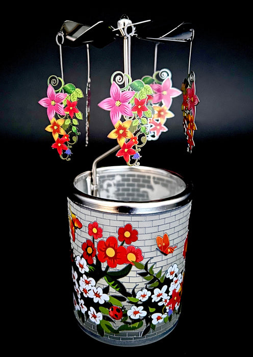 Candle Carousel - The Flower Garden