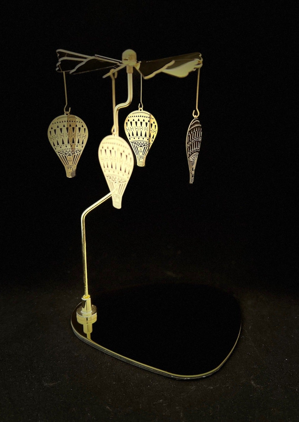 Candle Carousel - The Hot Air Balloons