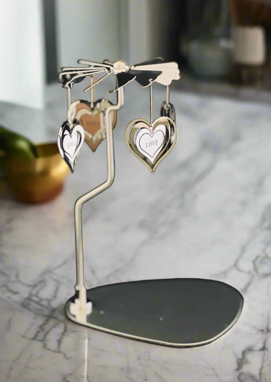 Candle Carousel - The Love Hearts