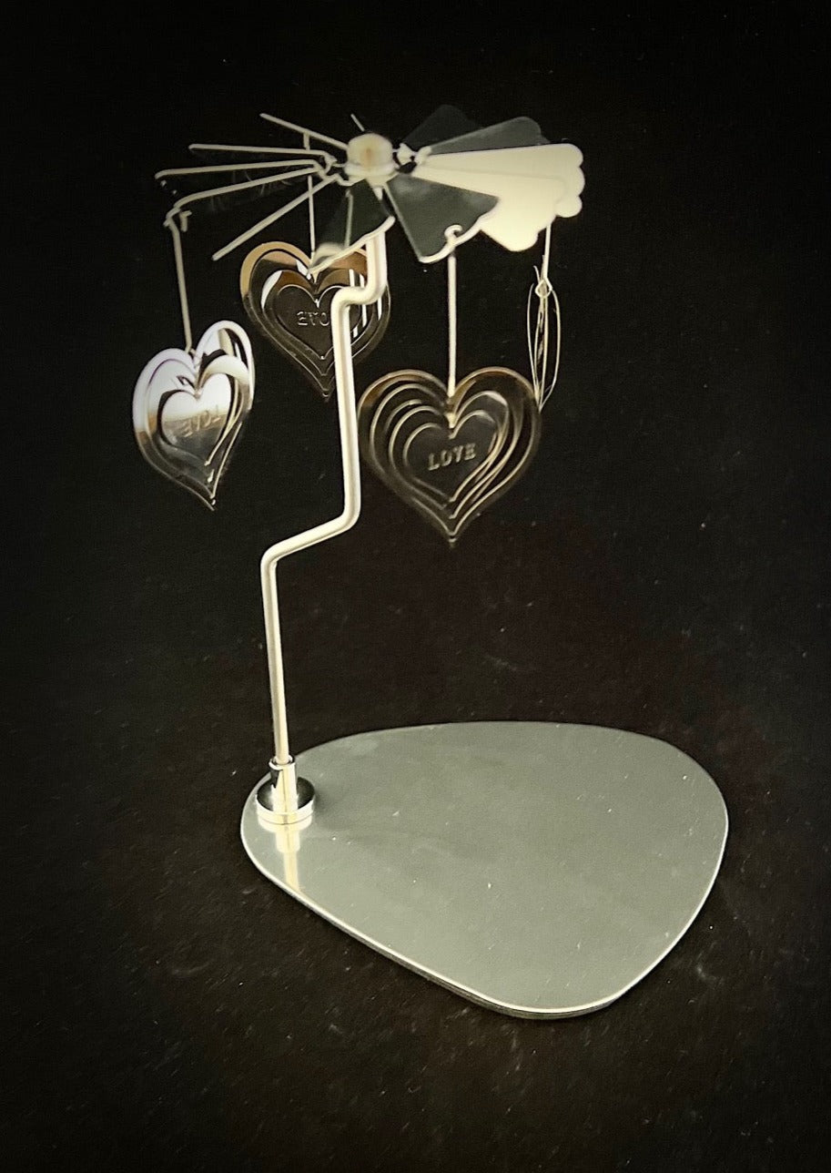 Candle Carousel - The Love Hearts
