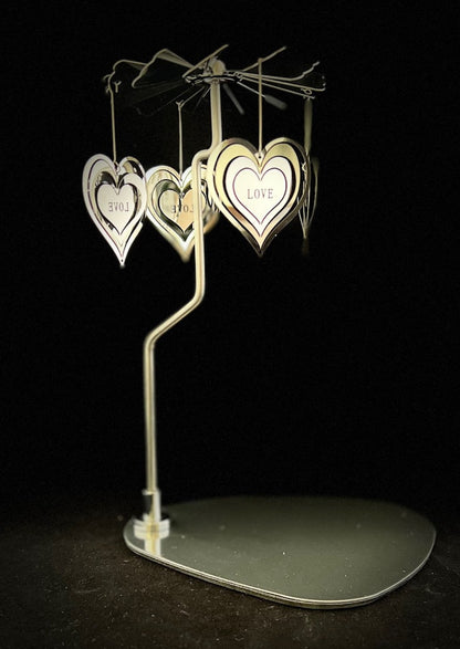 Candle Carousel - The Love Hearts