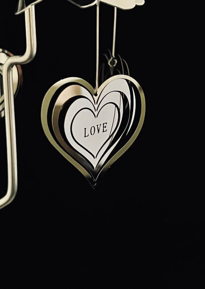 Candle Carousel - The Love Hearts