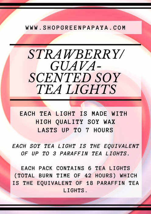 Tealight - Strawberry-Guava