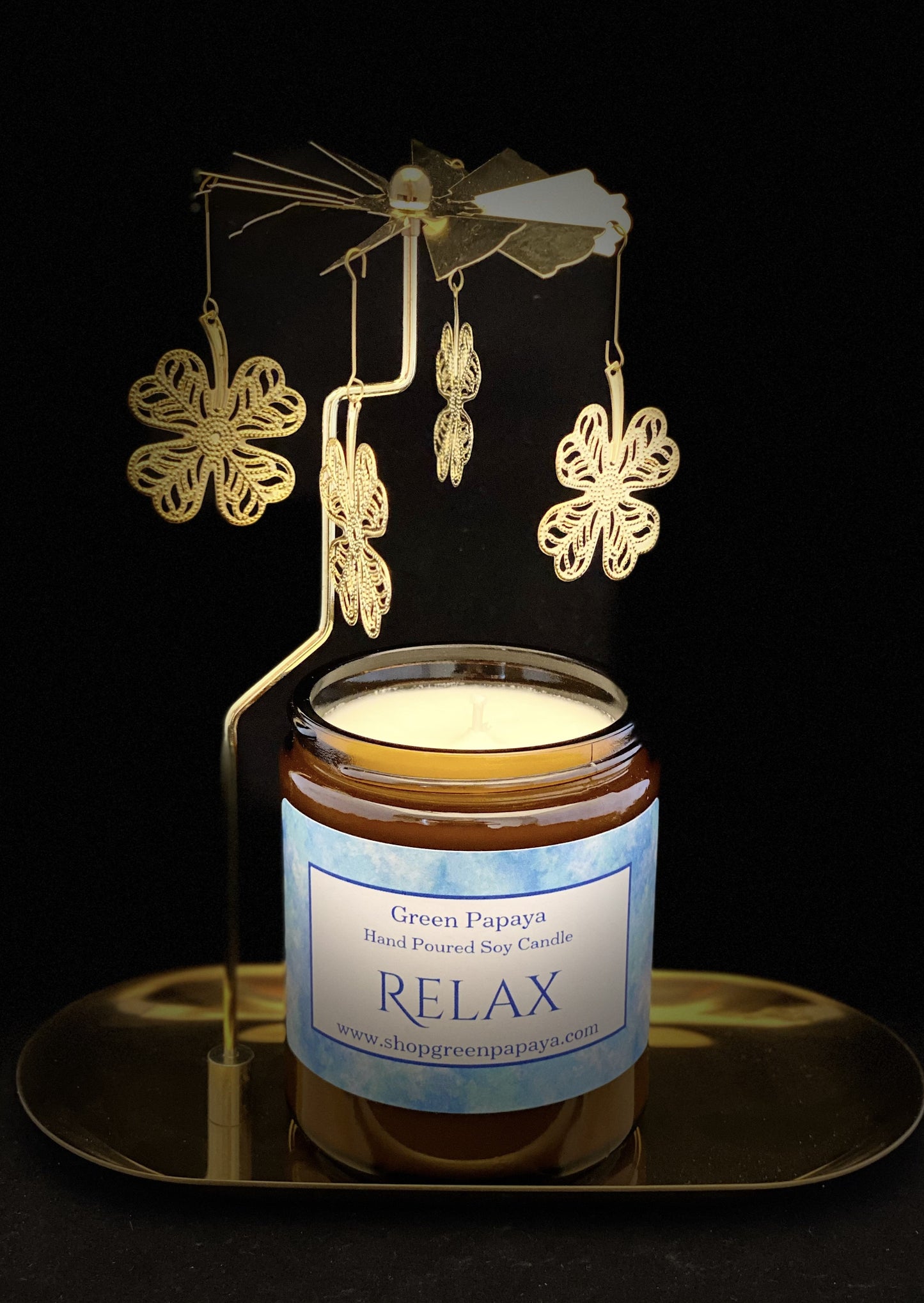 Candle Carousel - The Four Leaf Clover