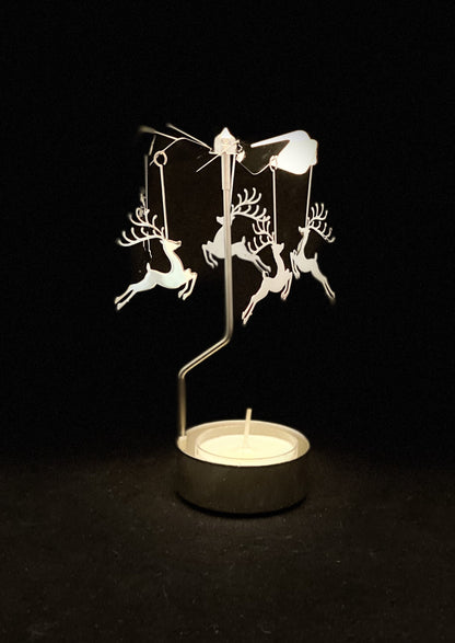 Candle Carousel - The Red-Nosed Reindeer