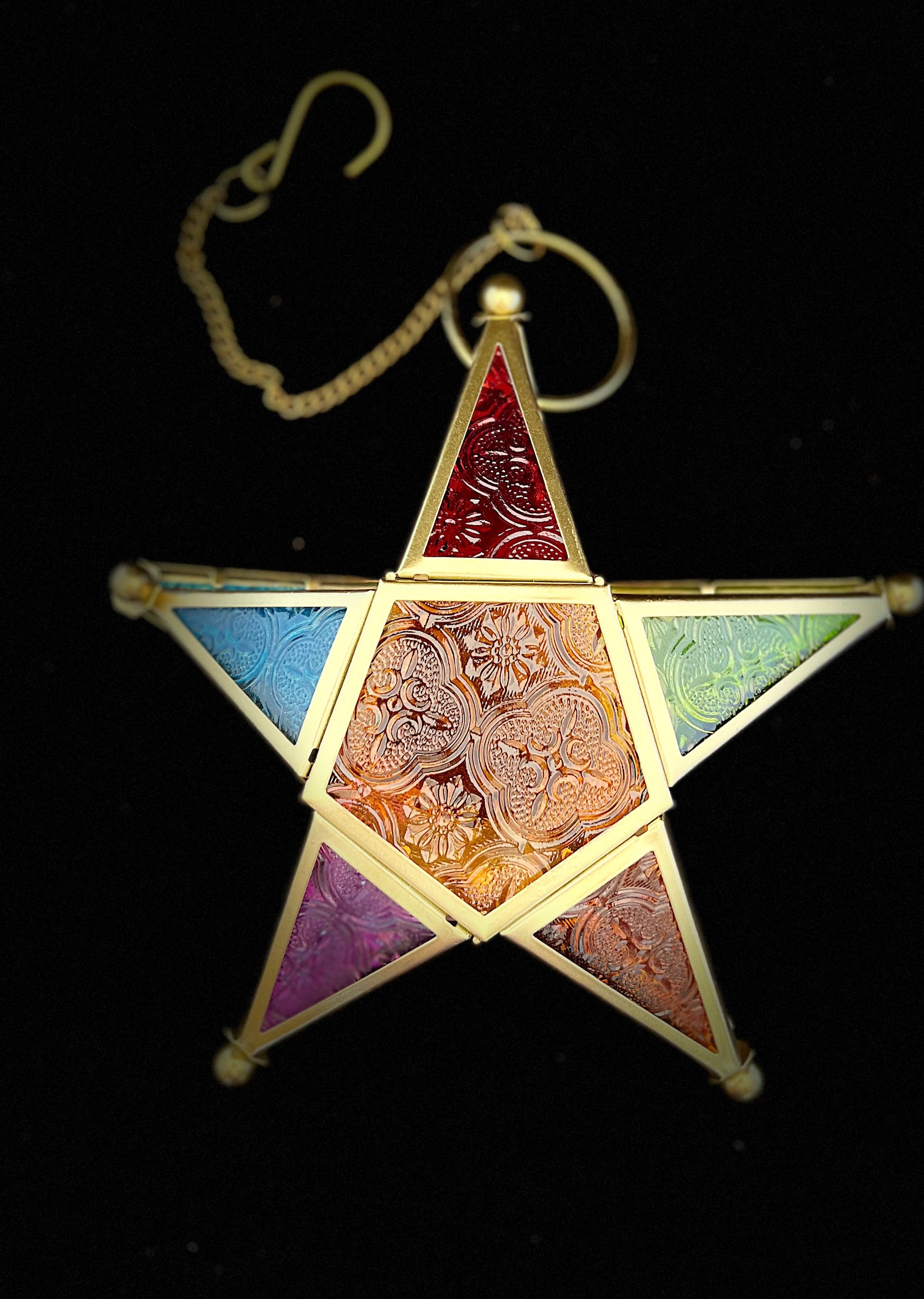 Tealight Holder - Hanging Star