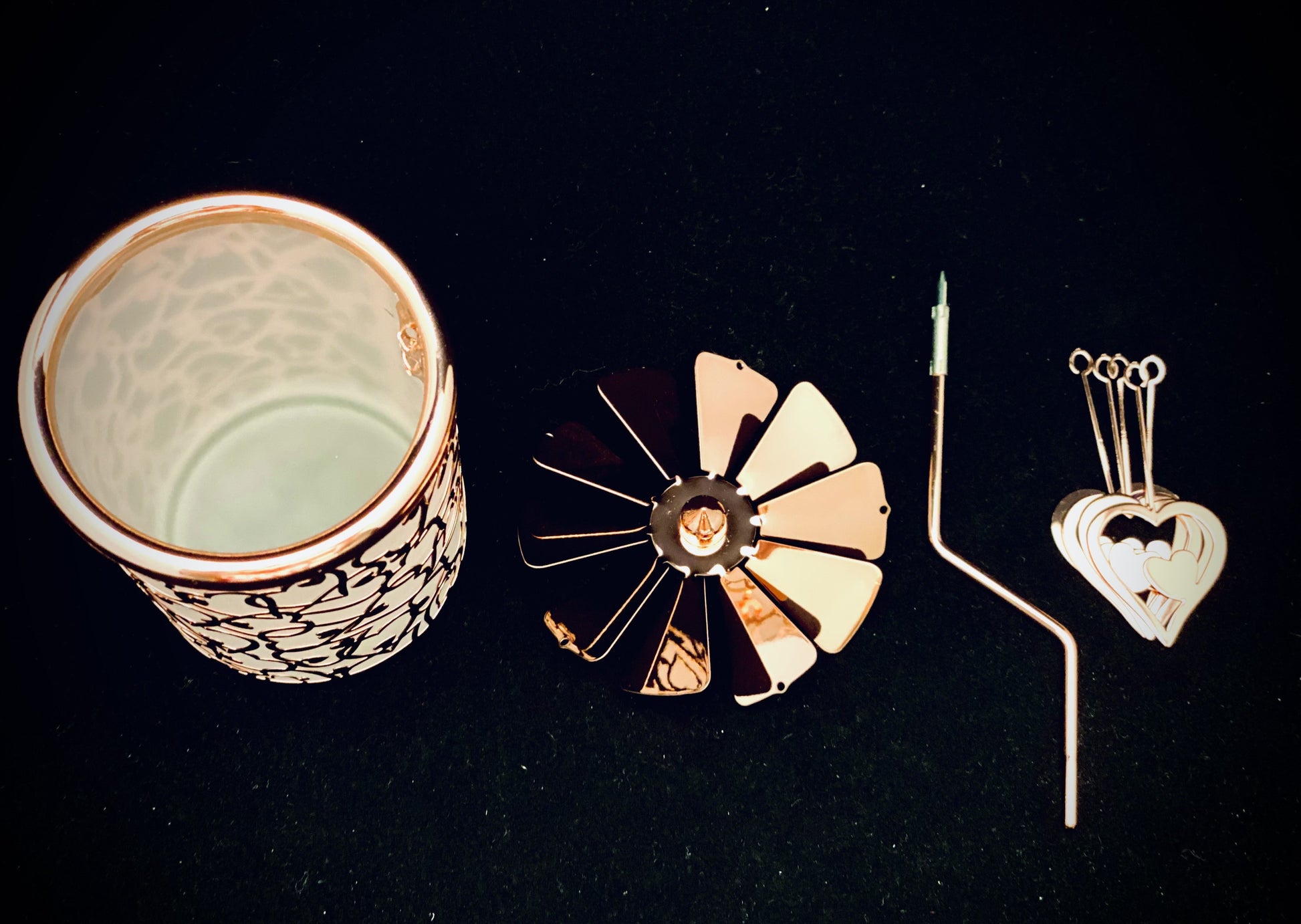 Candle Carousel - The Elegant Hearts