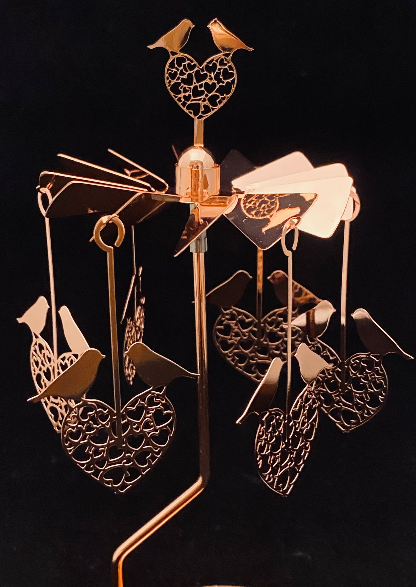 Candle Carousel - The Love Birds