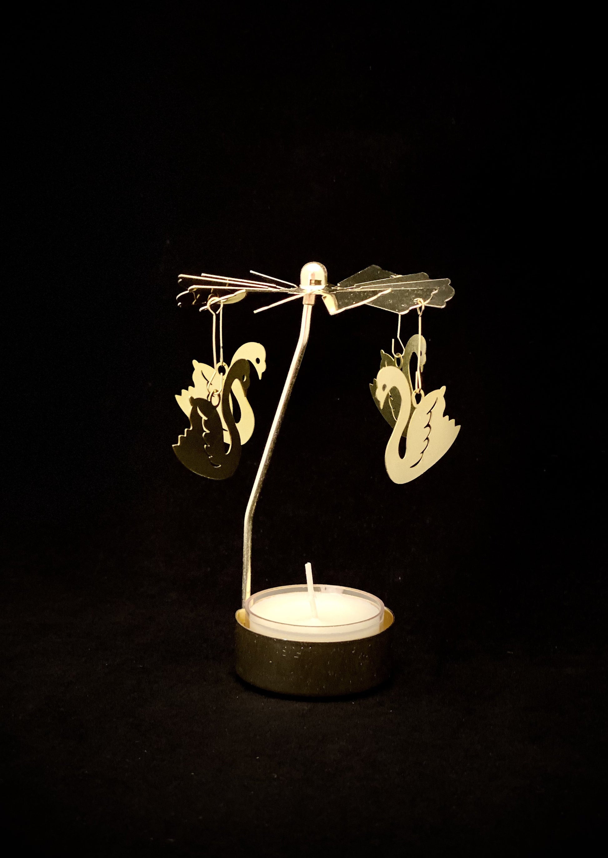 Candle Carousel - The Graceful Swan