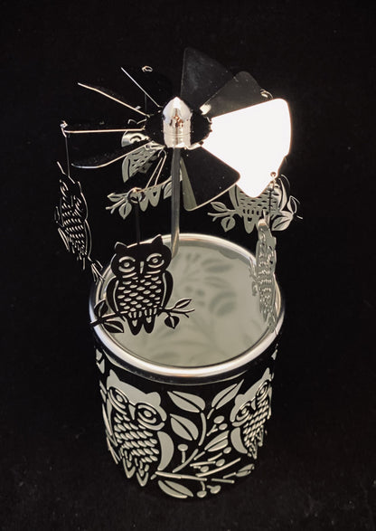 Candle Carousel - The Snowy Owls