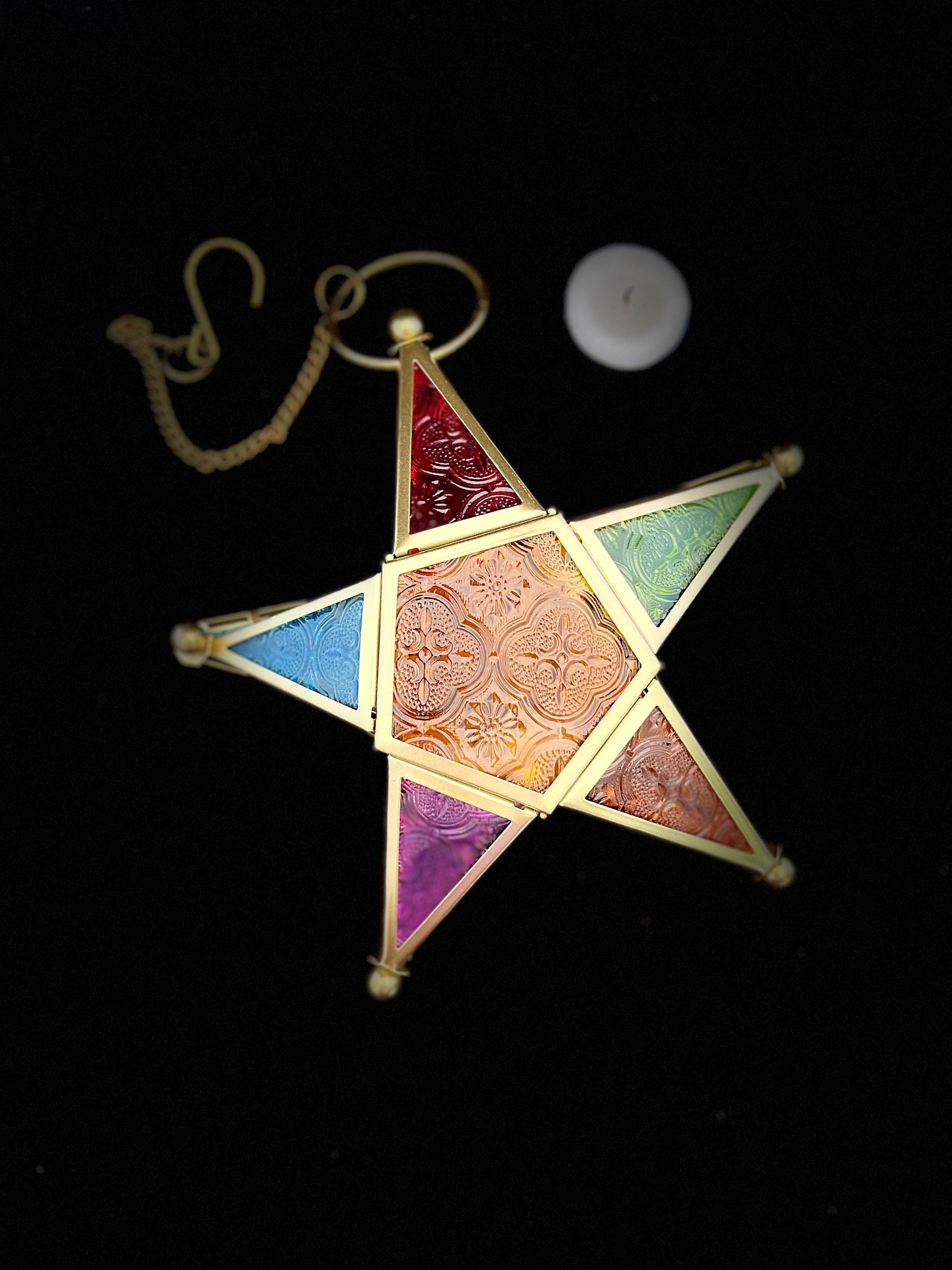 Tealight Holder - Hanging Star