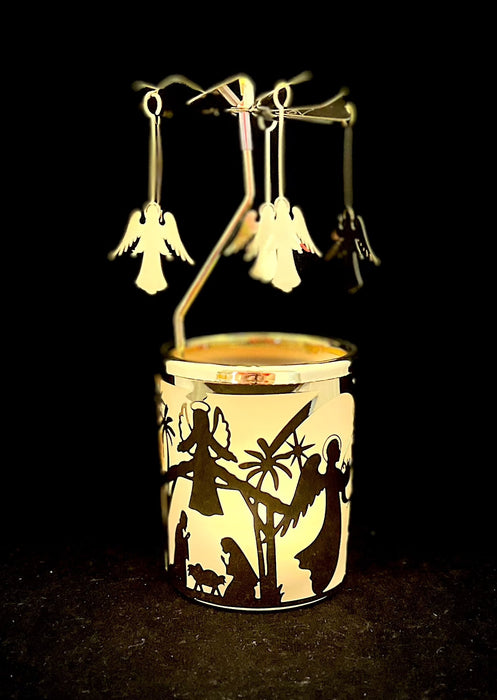 Candle Carousel - The Golden Angel