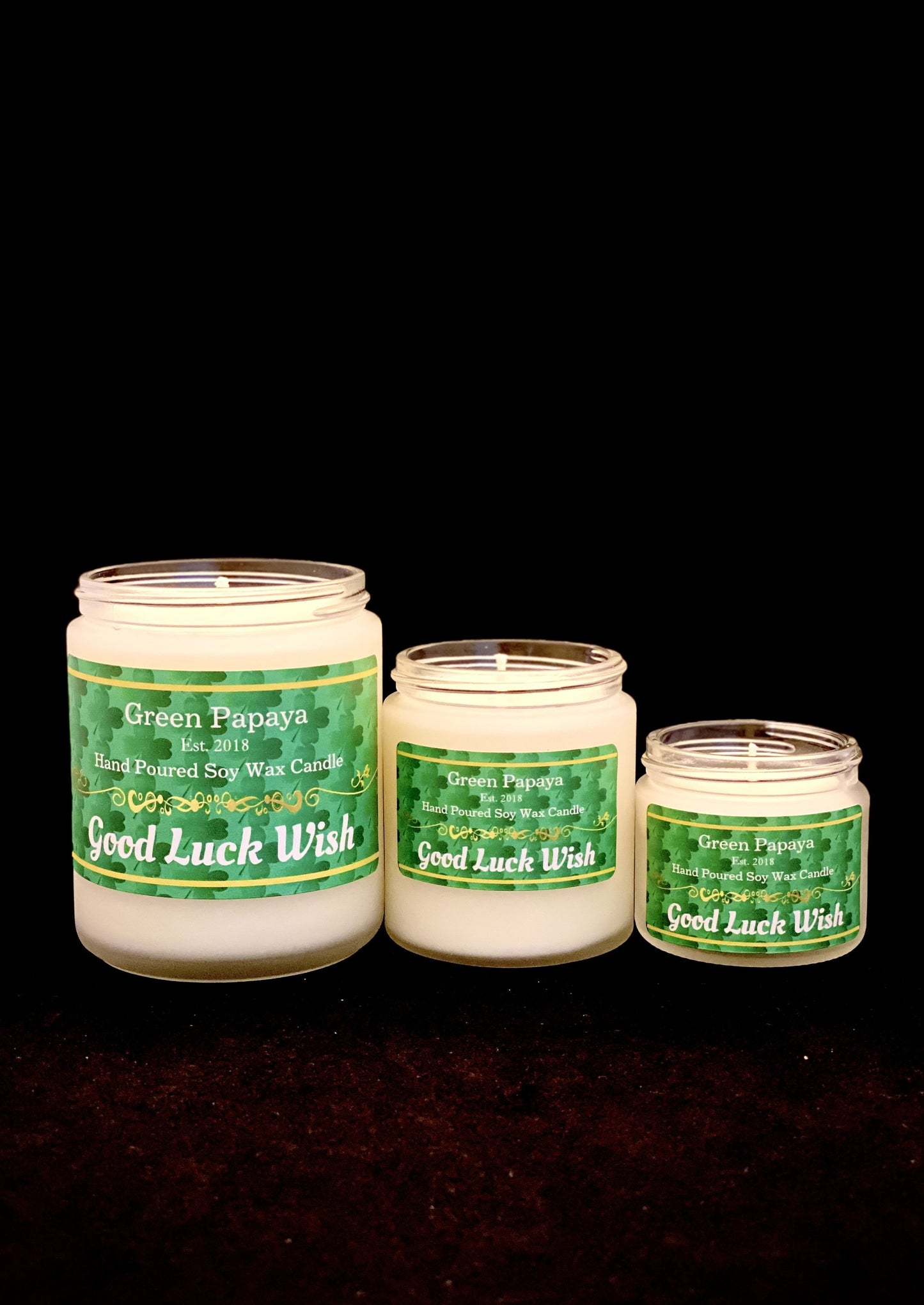 Good Luck Wish Candle