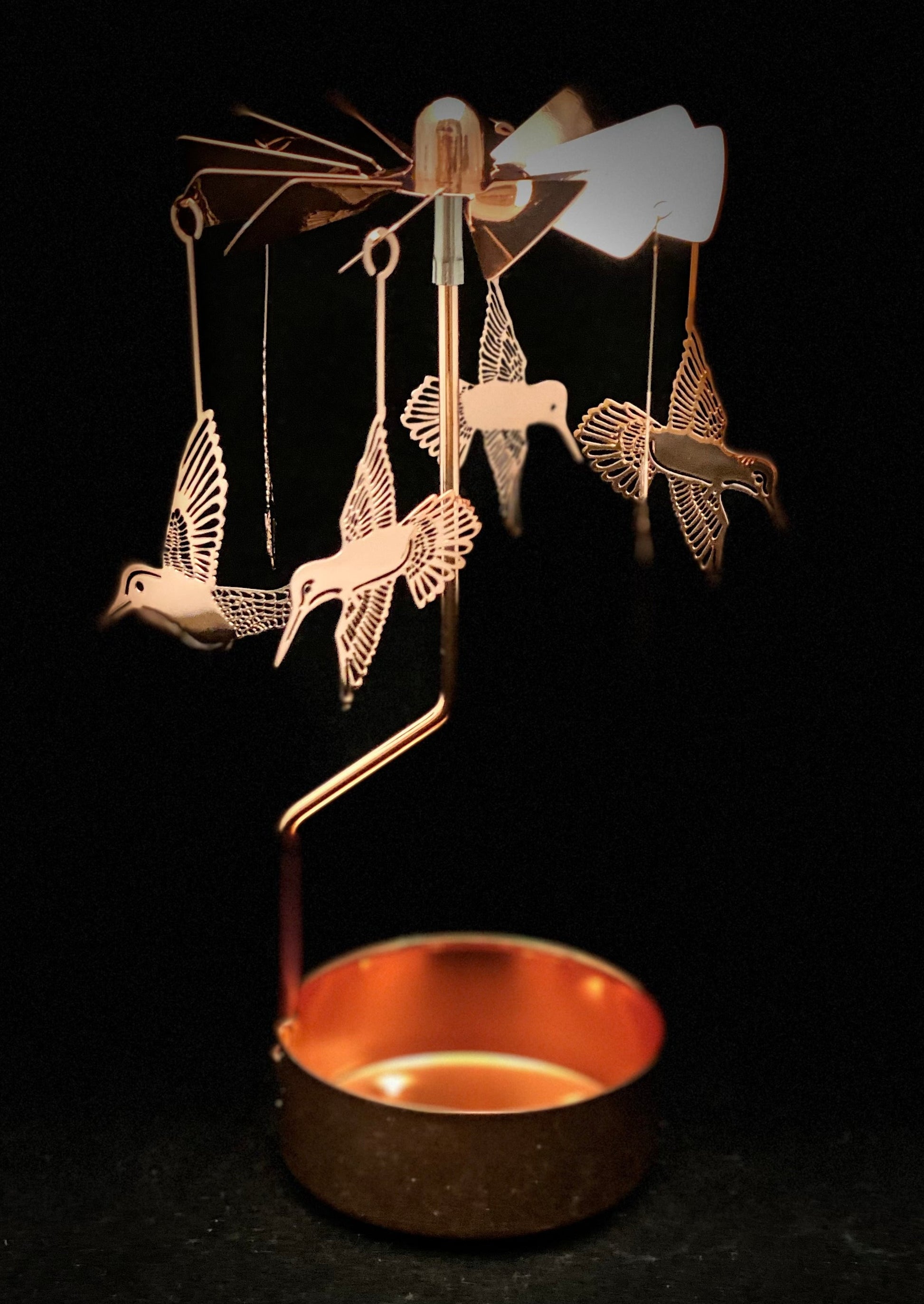 Candle Carousel - The Zippy Hummingbirds