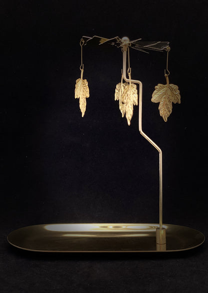 Candle Carousel - The Golden Leaves